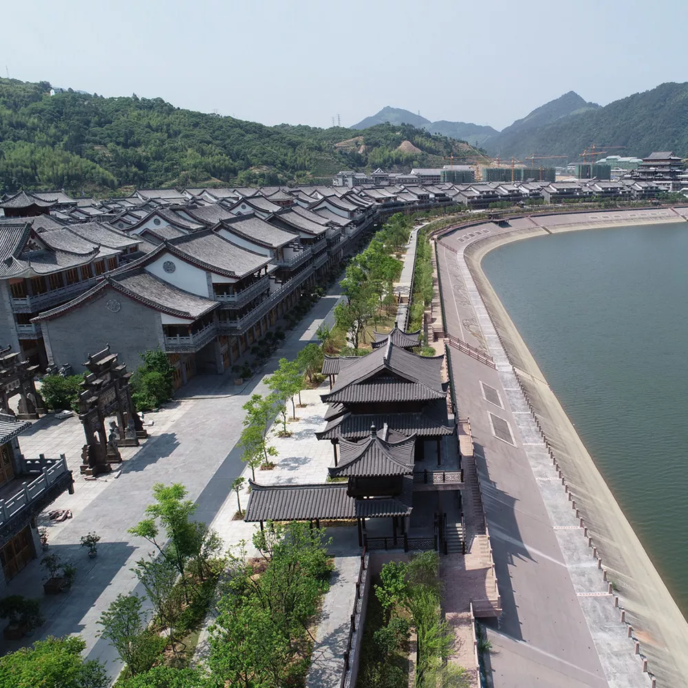 景宁县江滨景观带工程